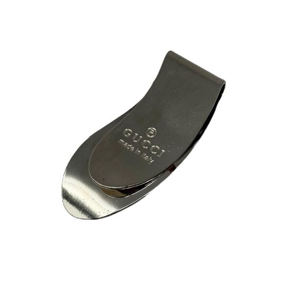 Gucci Silver Tone Money Clip - Picture 1 of 3